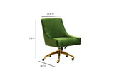 TOV-H7232 Beatrix Green Office Swivel Chair