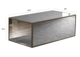 TOV-OC3729 Lana Mirrored Coffee Table