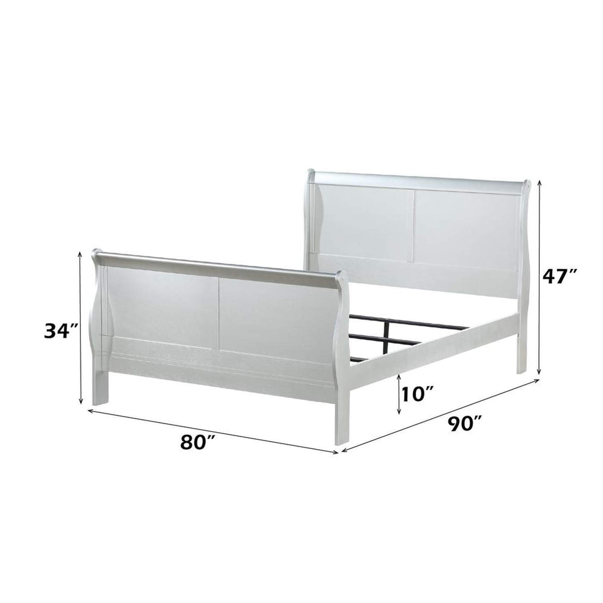 26697EK Louis Philippe Iii Ek Bed