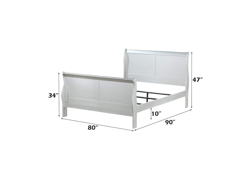 26697EK Louis Philippe Iii Ek Bed