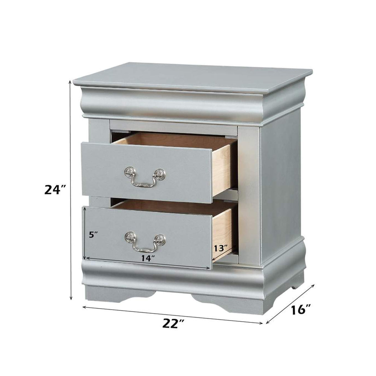 26703 Louis Philippe Iii Nightstand