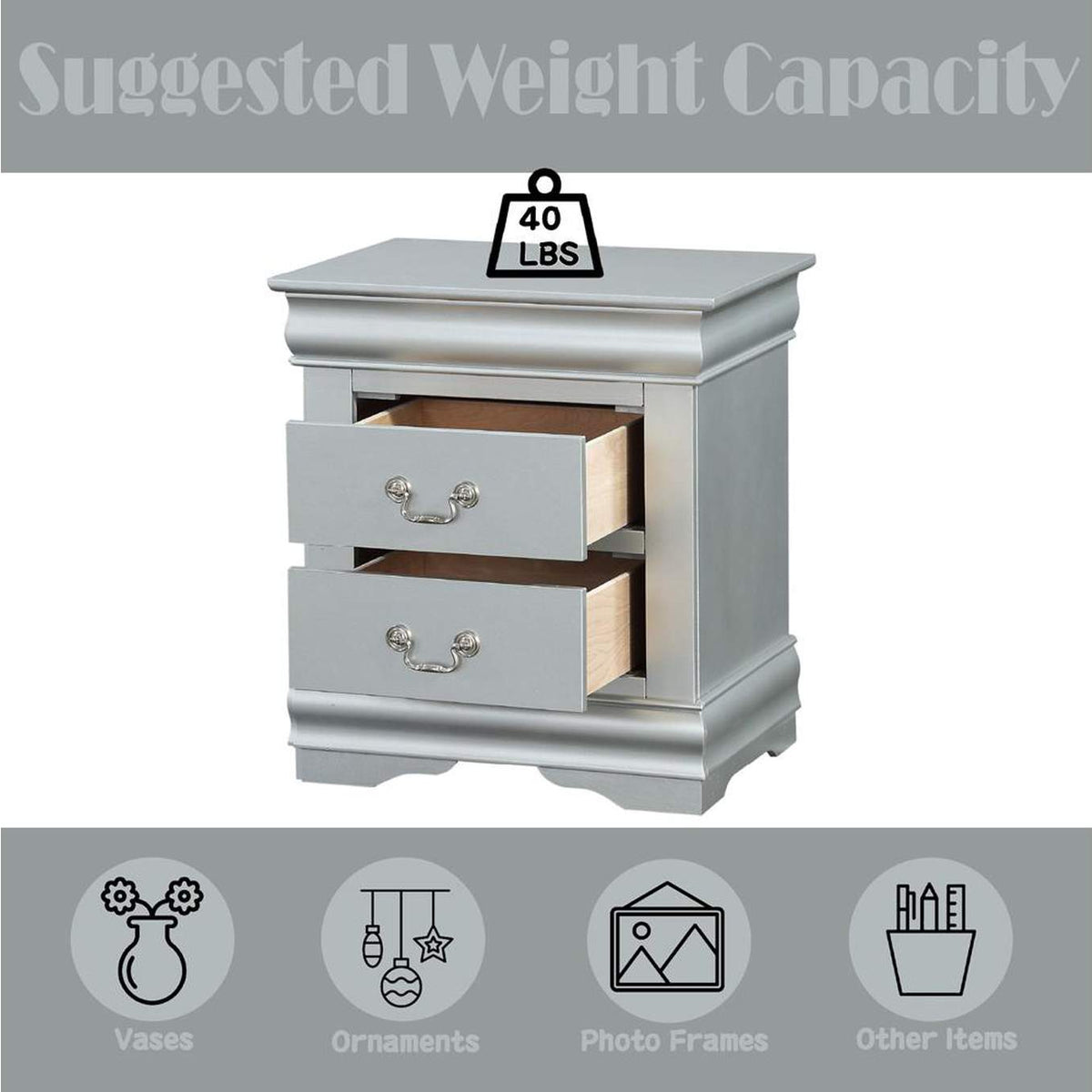 26703 Louis Philippe Iii Nightstand