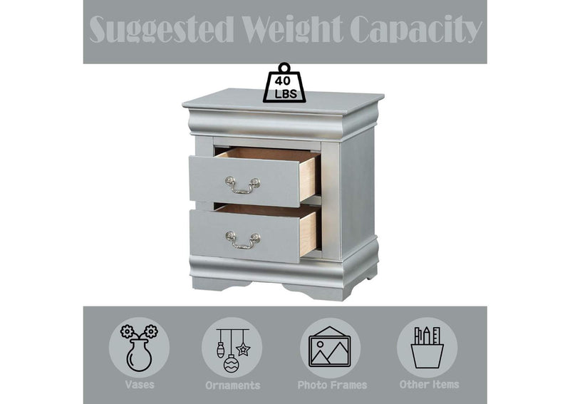 26703 Louis Philippe Iii Nightstand