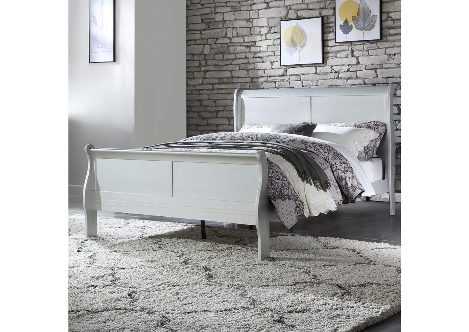 26727EK Louis Philippe Ek Bed