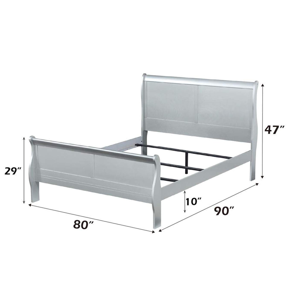 26727EK Louis Philippe Ek Bed