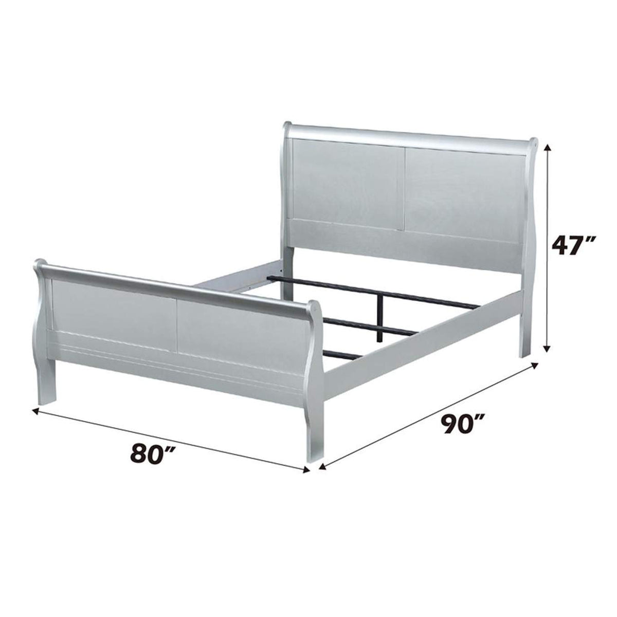 26727EK Louis Philippe Ek Bed