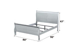 26727EK Louis Philippe Ek Bed