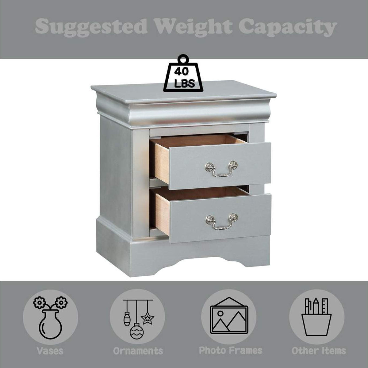 26733 Louis Philippe Nightstand
