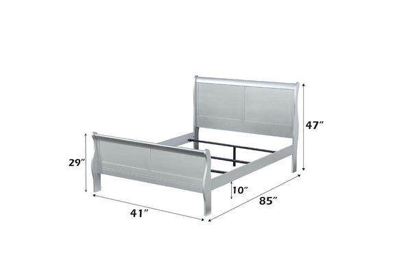 26740T Louis Philippe Twin Bed