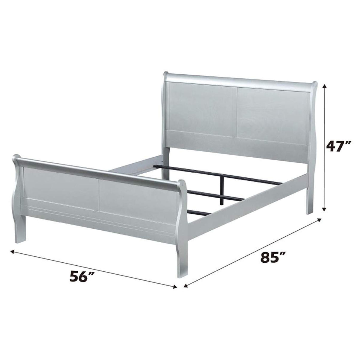 26745F Louis Philippe Full Bed