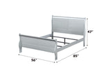 26745F Louis Philippe Full Bed