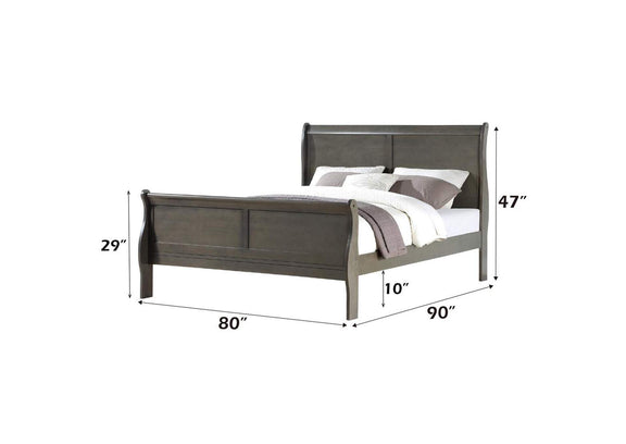 26787EK Louis Philippe Ek Bed