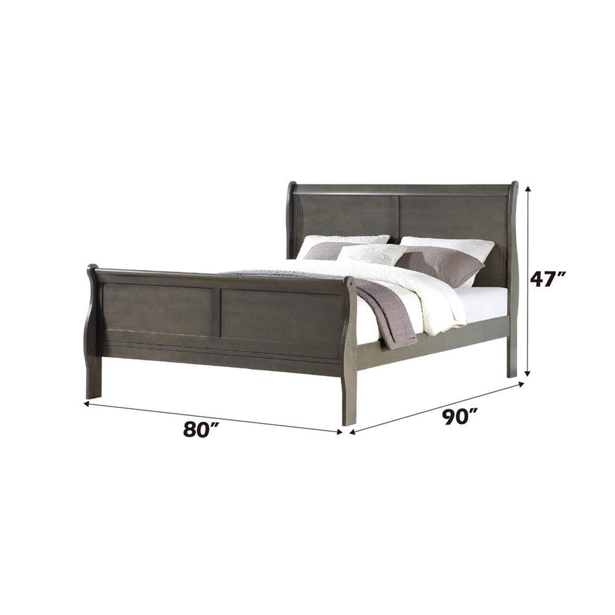 26787EK Louis Philippe Ek Bed
