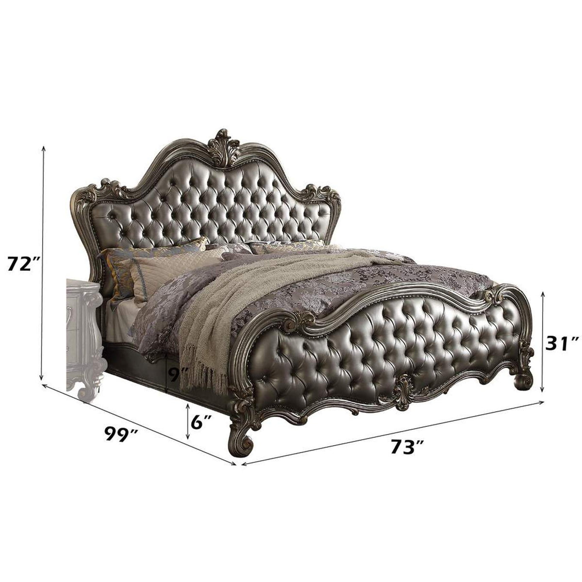 26840Q Versailles Ii Queen Bed