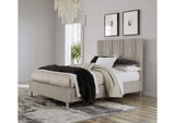 9DM8H4 Argento Wave - Patterned Bed In Misty Grey