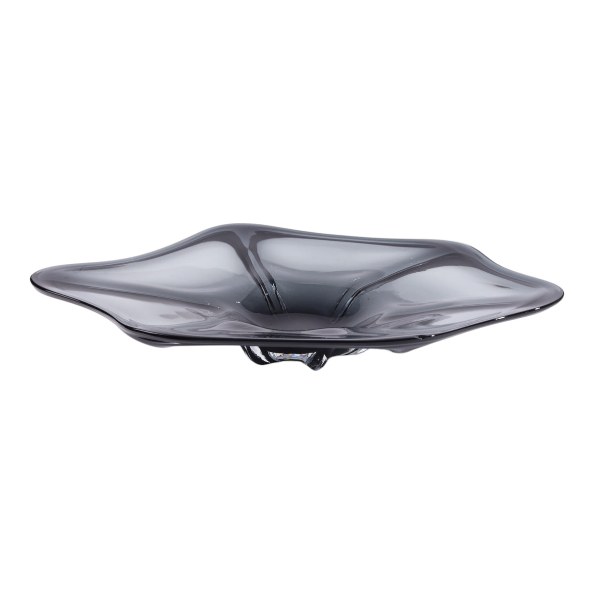 Nanana Blue Glass Bowl - Blue