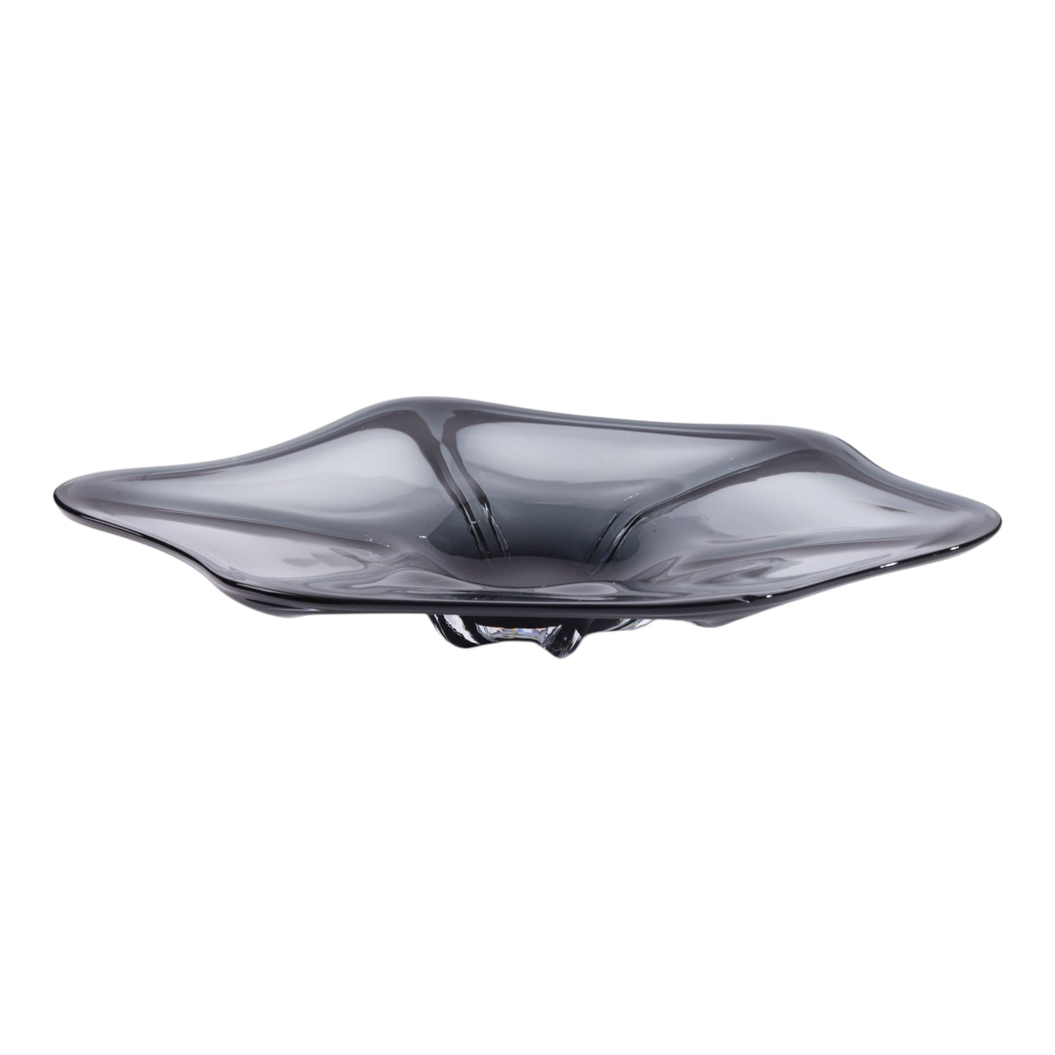 Nanana Blue Glass Bowl - Blue