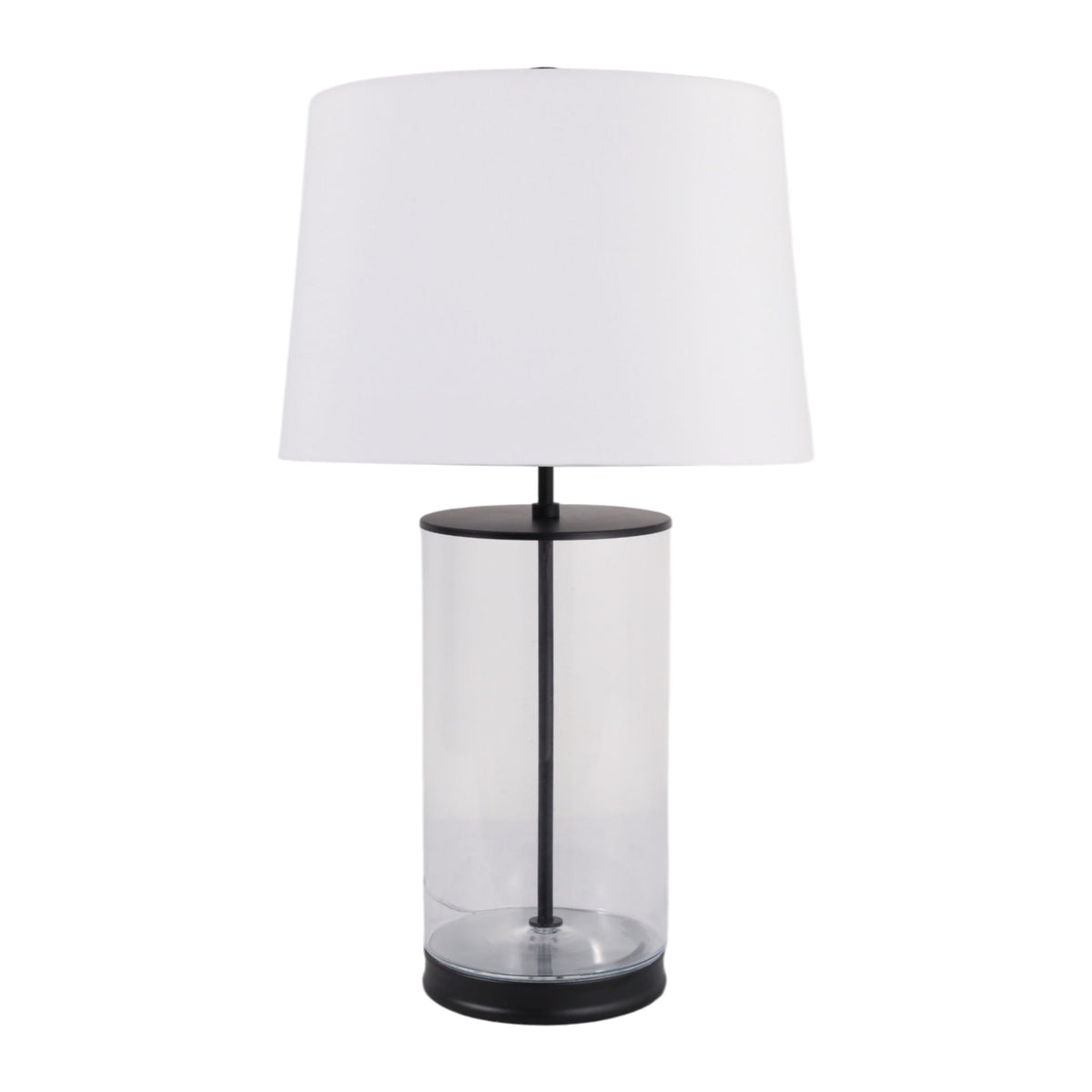 26" Montigo Glass Table Lamp - Clear