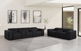 1224 - 8-Piece Modular Power Reclining Sofa & Loveseat Set In With 5 Power Recliners & Power Headrests
