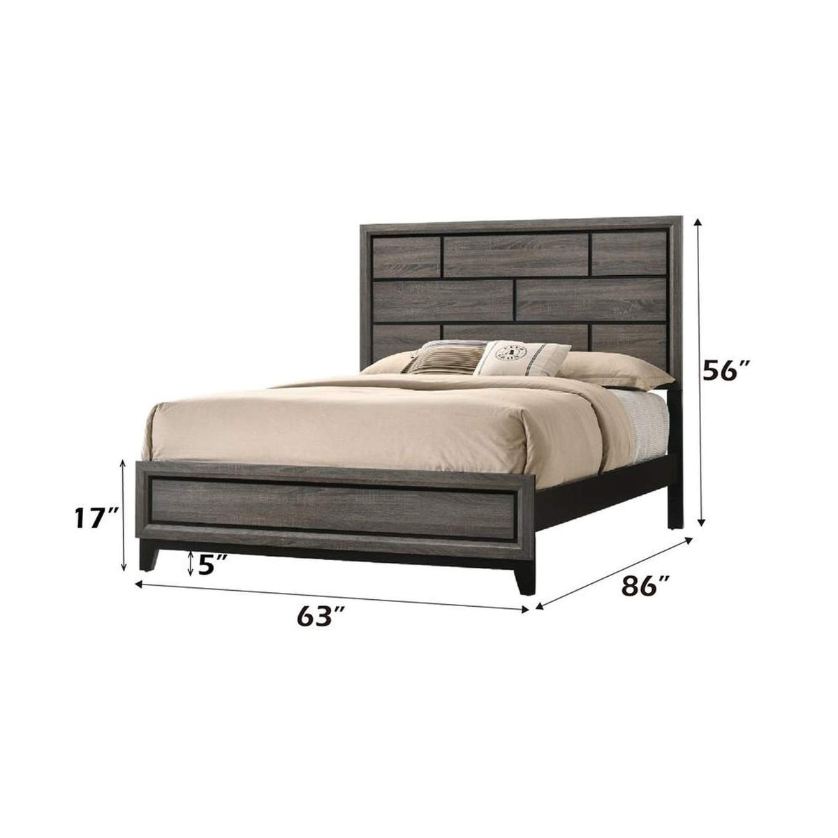 27050Q Valdemar Queen Bed
