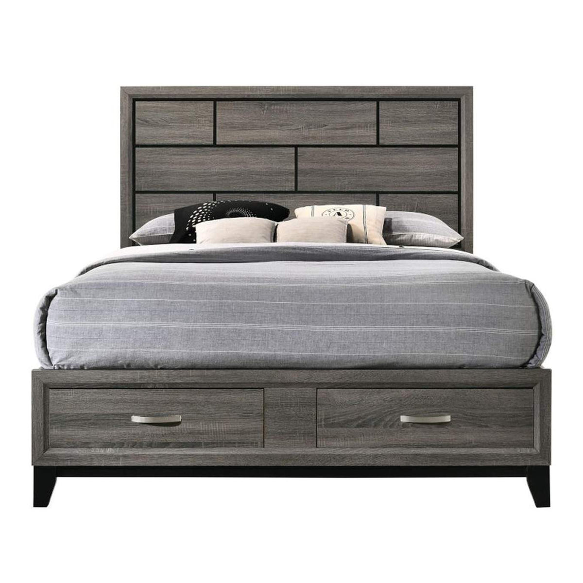 27057EK Valdemar Ek Bed with Storage