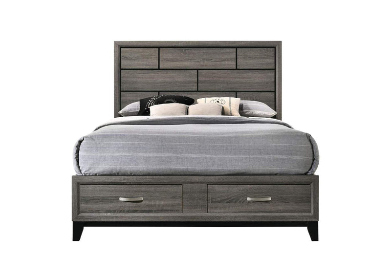 27057EK Valdemar Ek Bed with Storage