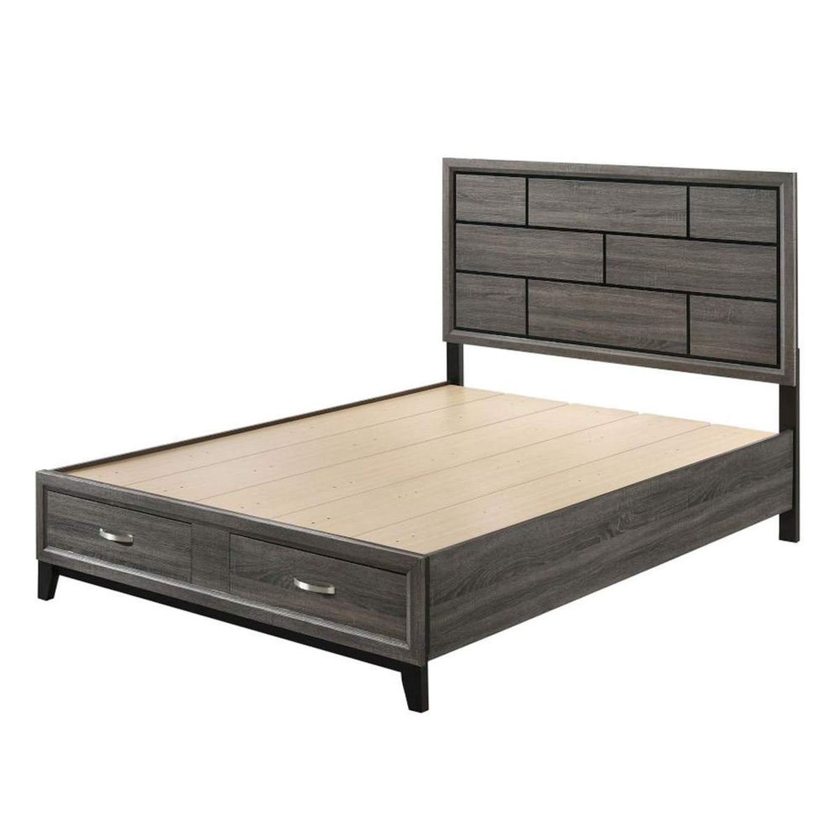 27057EK Valdemar Ek Bed with Storage