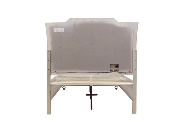 27227EK Kaitlyn Ek Bed with Led and Storage