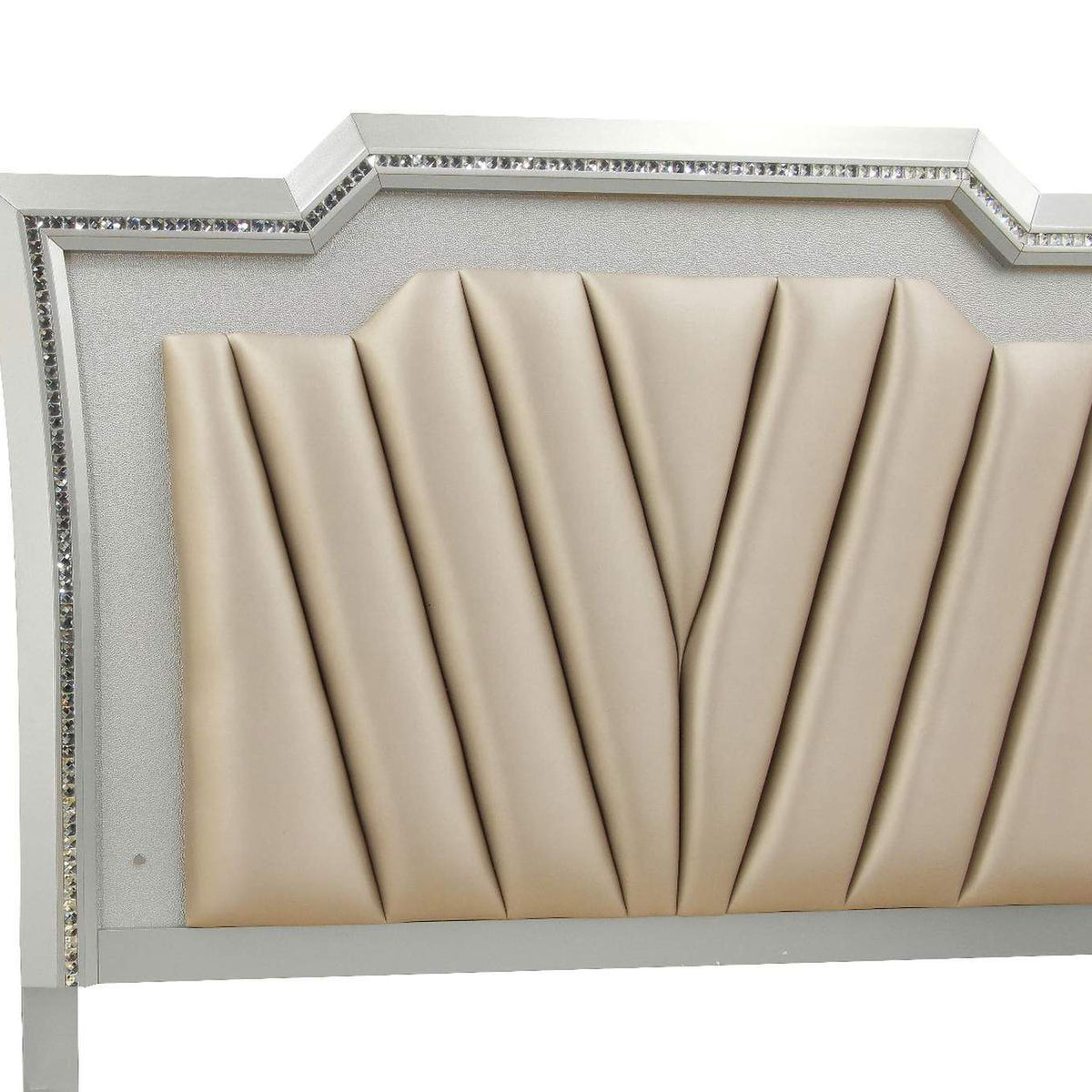 27227EK Kaitlyn Ek Bed with Led and Storage