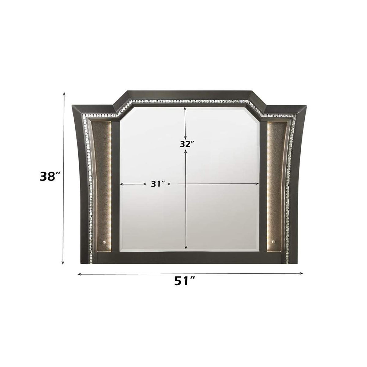 27284 Kaitlyn Mirror with Led