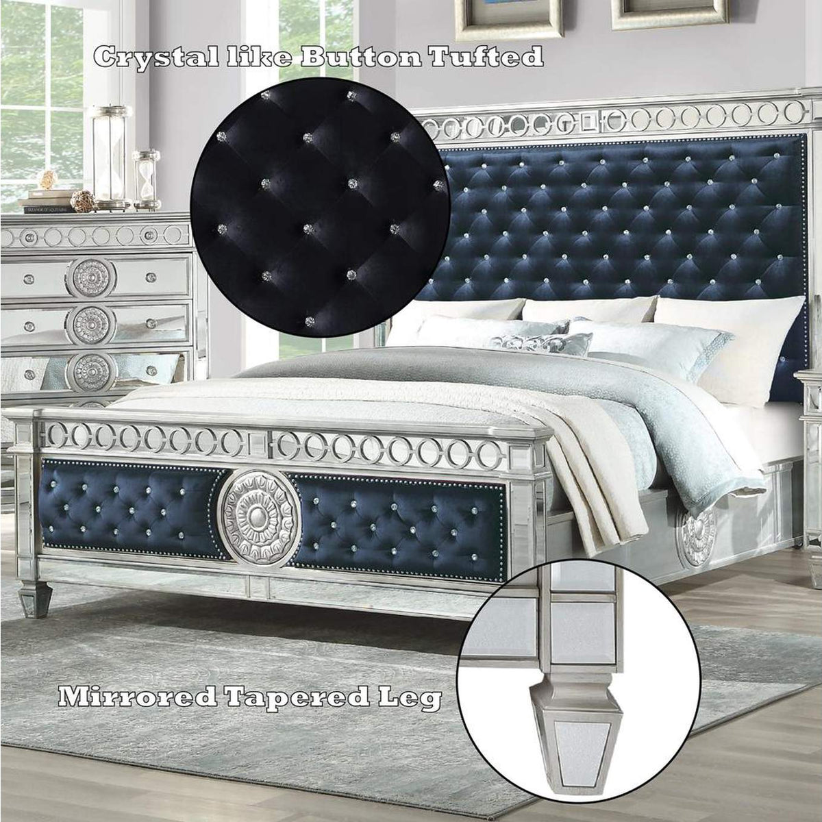 27350Q Varian Queen Bed