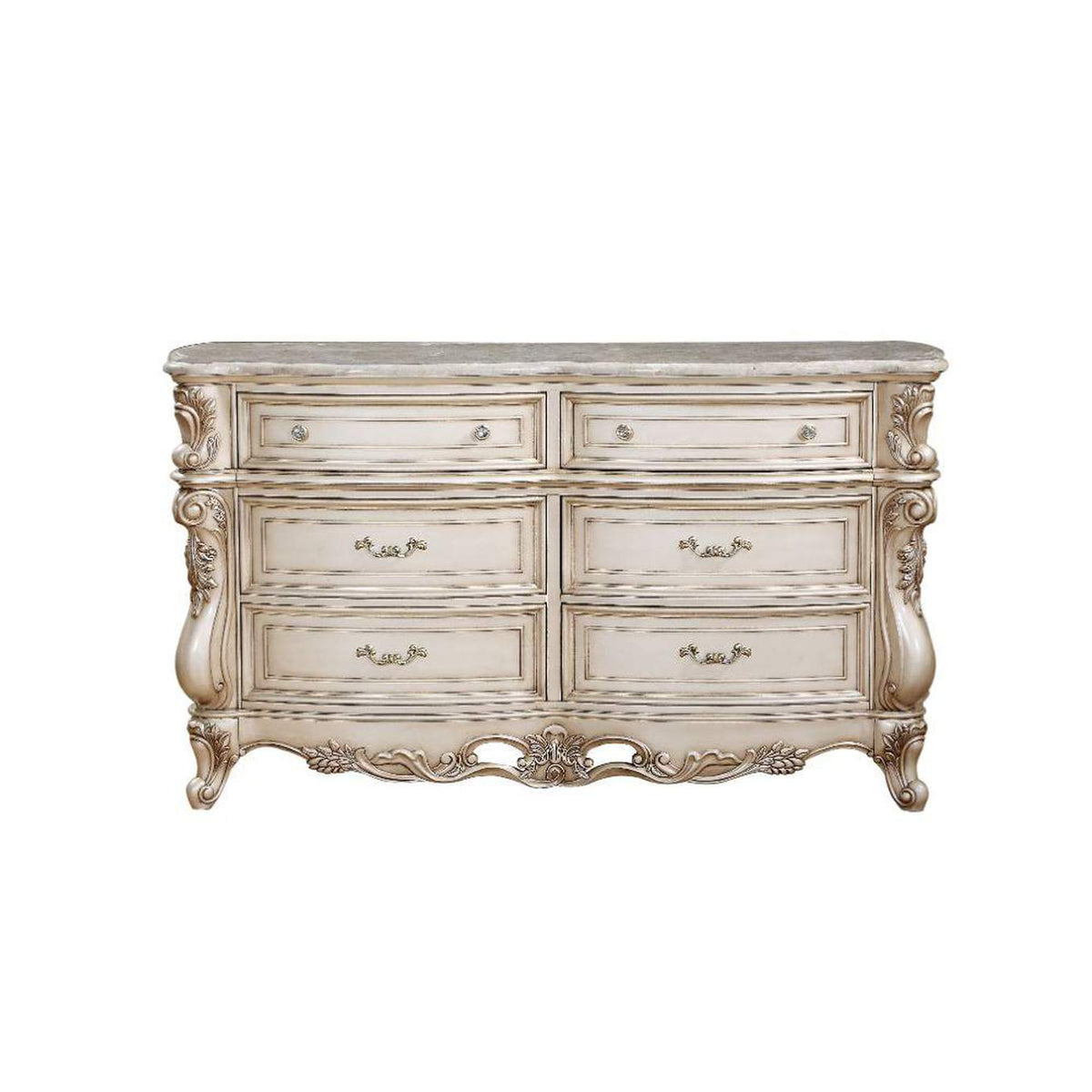 27445 Gorsedd Dresser with Marble Top