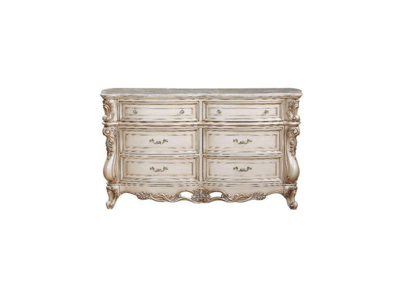 27445 Gorsedd Dresser with Marble Top