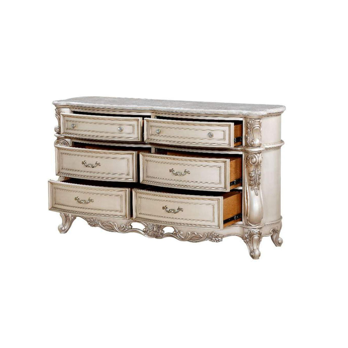 27445 Gorsedd Dresser with Marble Top