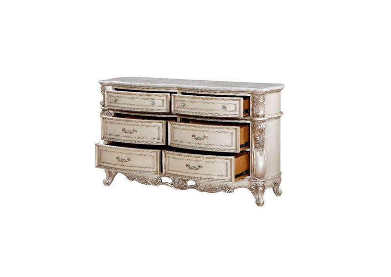 27445 Gorsedd Dresser with Marble Top