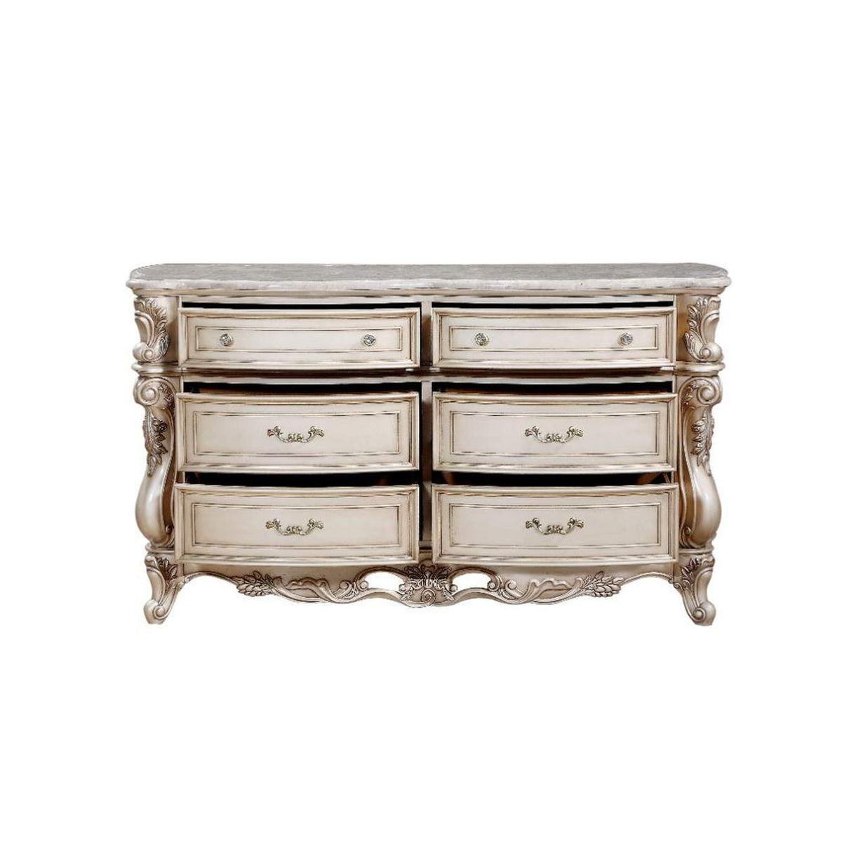 27445 Gorsedd Dresser with Marble Top