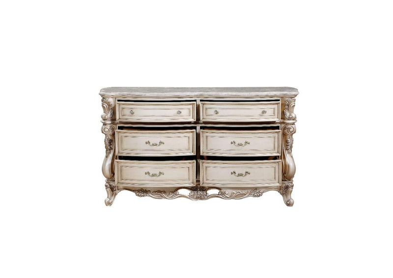 27445 Gorsedd Dresser with Marble Top