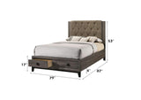 27667EK Avantika Ek Bed with Storage