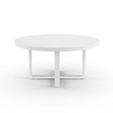 Newport - Round Dining Table - White
