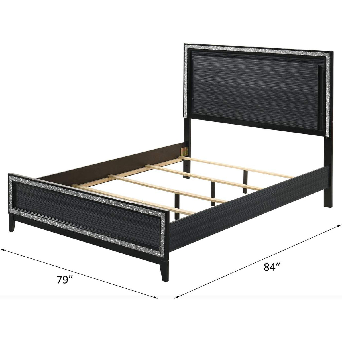28427EK Haiden Ek Bed with Led