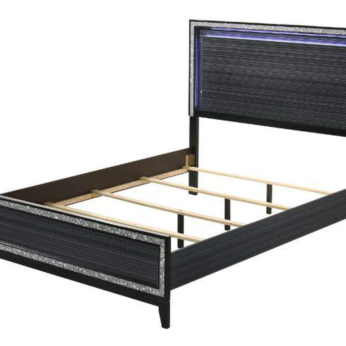 28430Q Haiden Queen Bed with Led