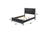 28430Q Haiden Queen Bed with Led