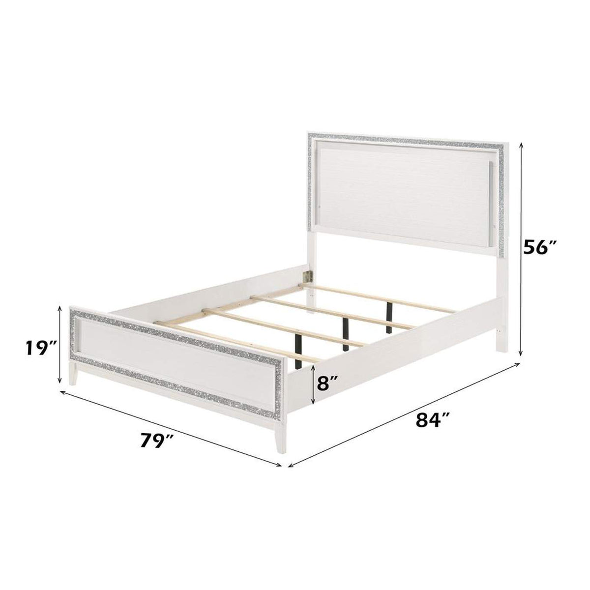 28447EK Haiden Ek Bed with Led