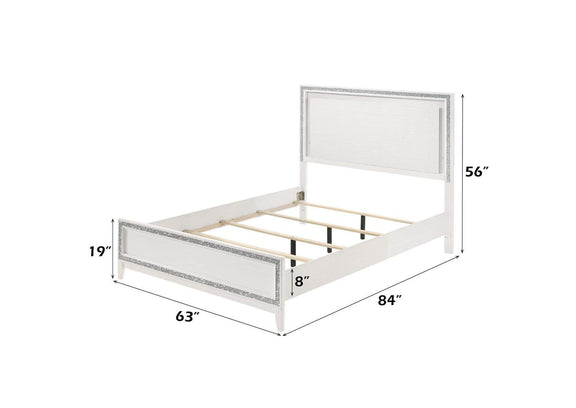 28450Q Haiden Queen Bed with Led