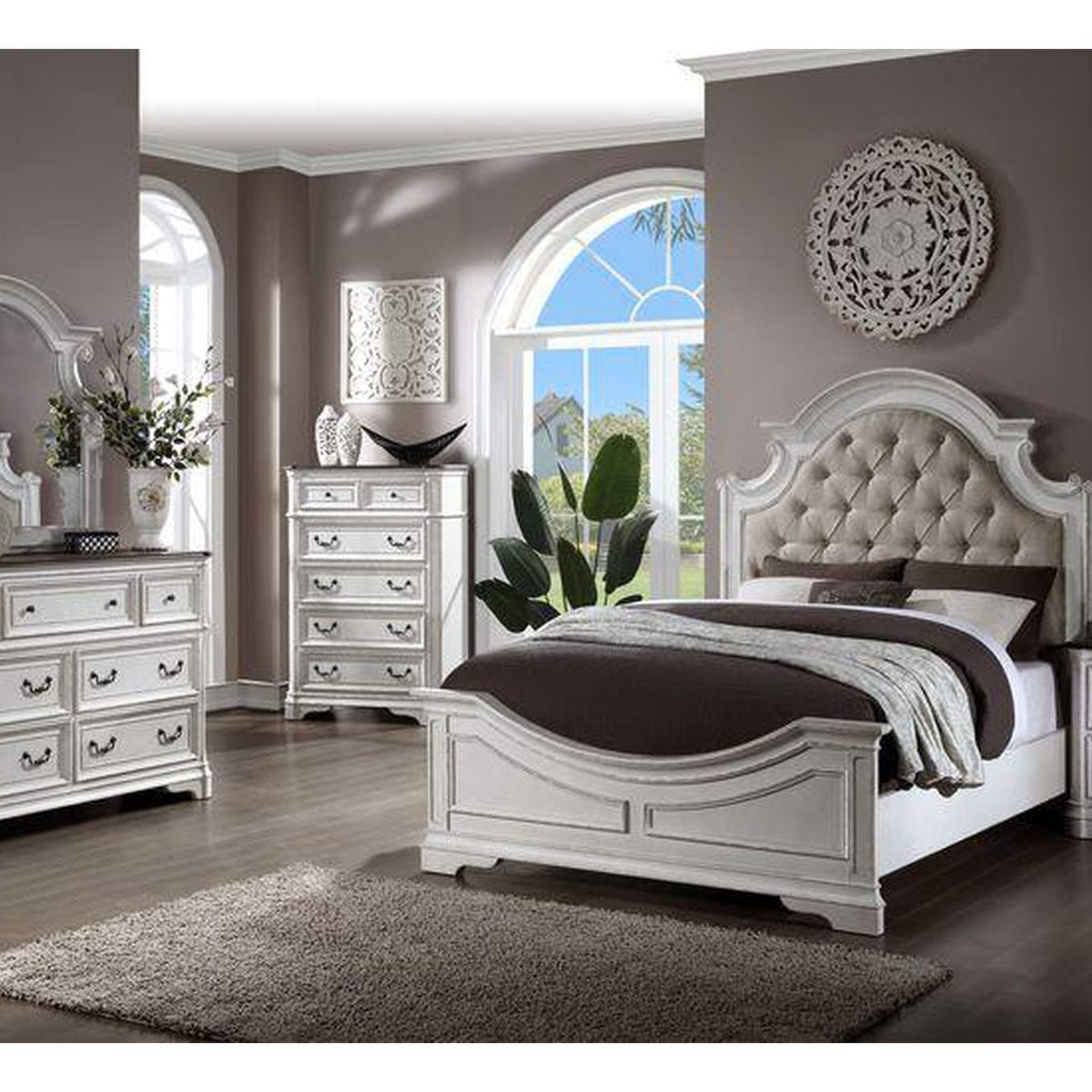 28720Q Florian Queen Bed