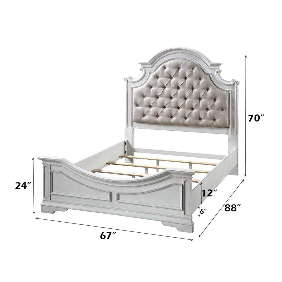 28720Q Florian Queen Bed