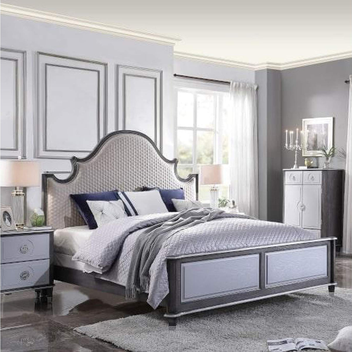 28810Q House Beatrice Queen Bed