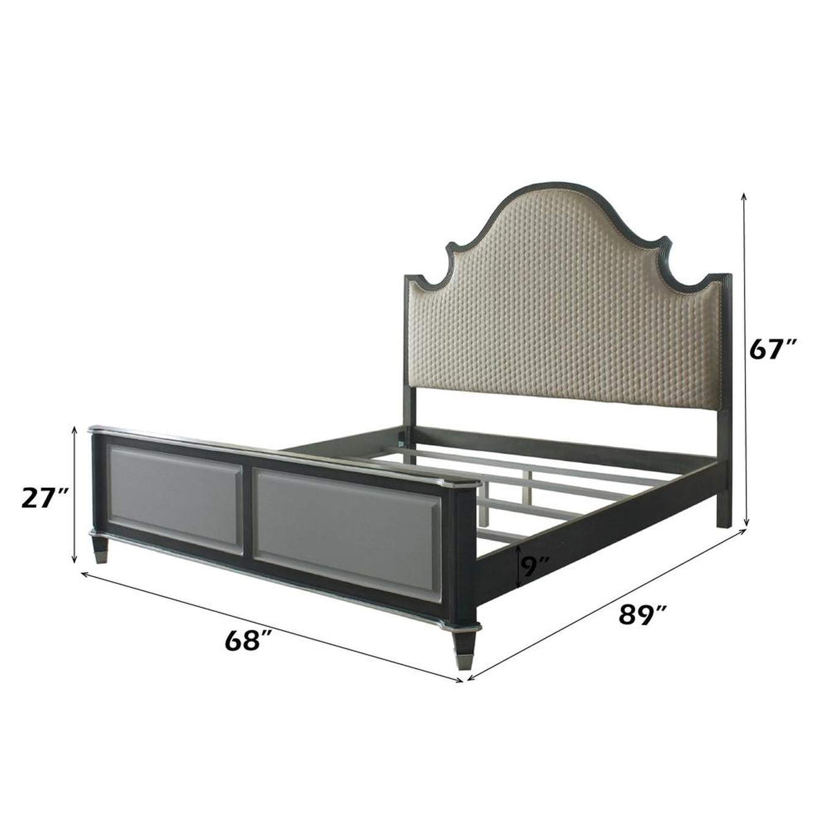 28810Q House Beatrice Queen Bed