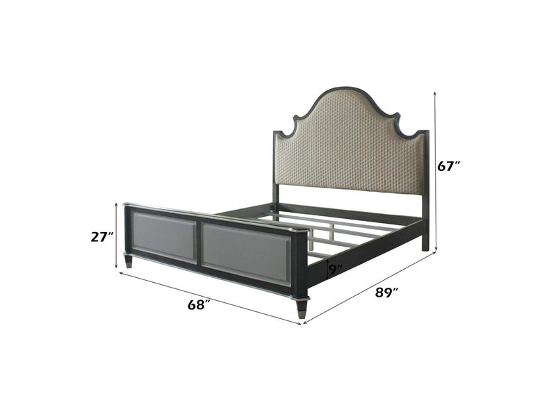 28810Q House Beatrice Queen Bed