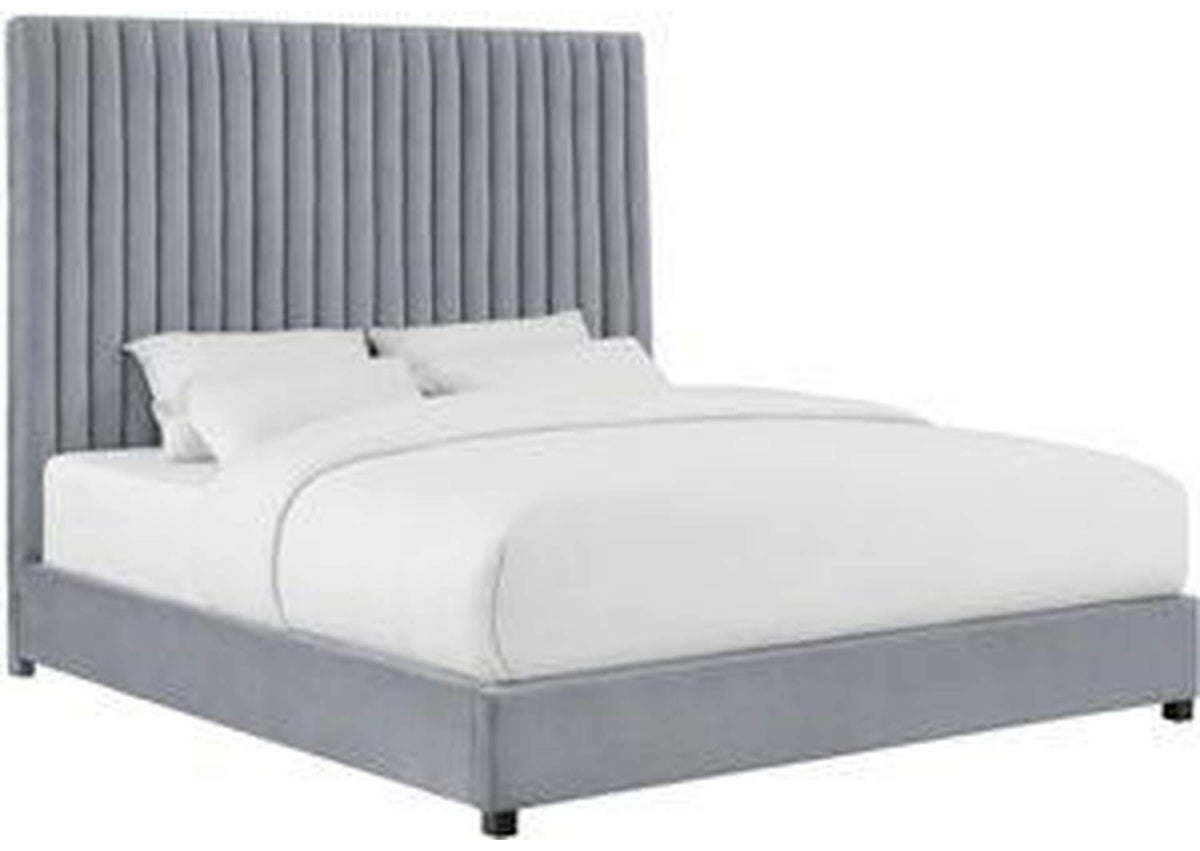 TOV-B97 Arabelle Grey Queen Bed